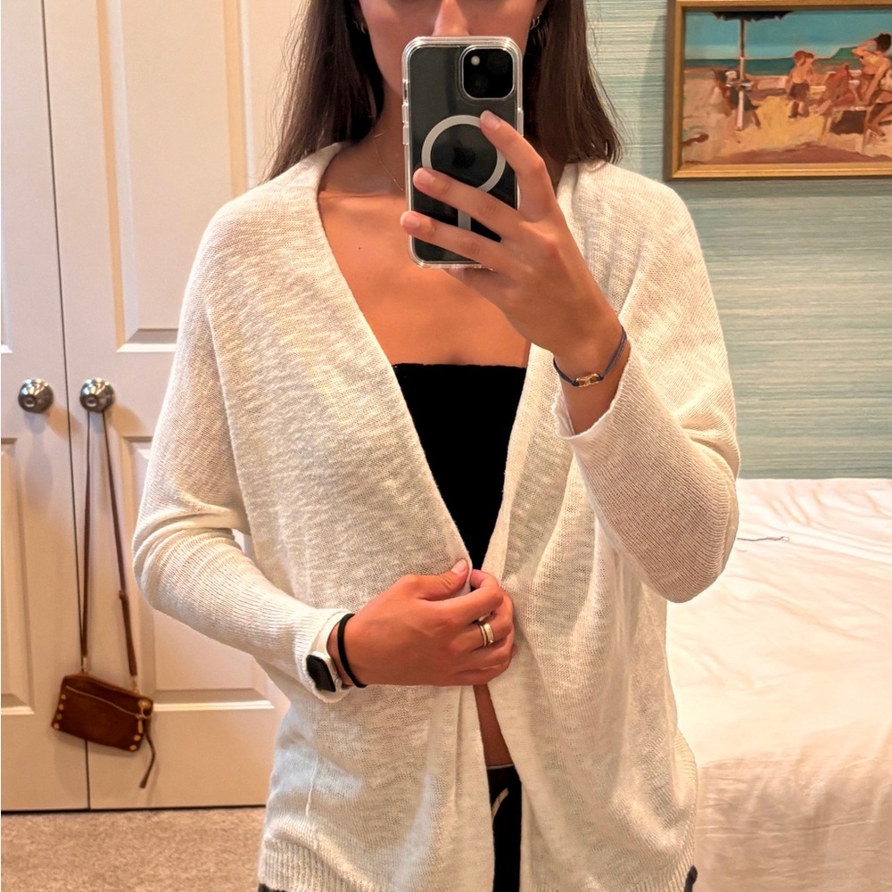 Michael Stars Cream Women's Cardigan